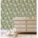 Papel de Parede Botânico Romã Verde Autoadesivo em Vinil, Revestimento Fácil DIY para Quarto Estilo Fazenda, Armários e Ambientes - S4Sassy 63,5 cm (L) × 609,6 cm (C) / Verde - Vinil Texturizado
