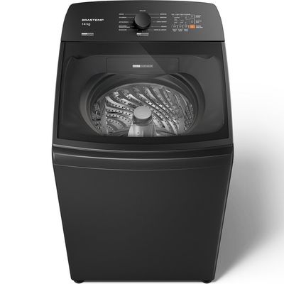 Máquina de Lavar BWJ14A9 14kg Smart Sensor Reduzir Tempo Brastemp Cinza / 110V