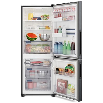 Geladeira Electrolux 490 Litros, Frost Free, Inverse, Black Inox - IB7B Black Inox Look / 220V