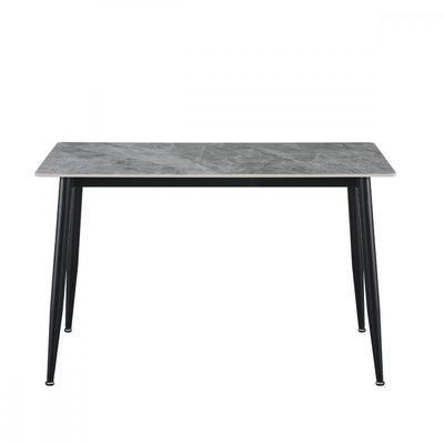 Mesa Pandora Tampo De Granito Para Cozinha Sala De Jantar Caemmun Cinza