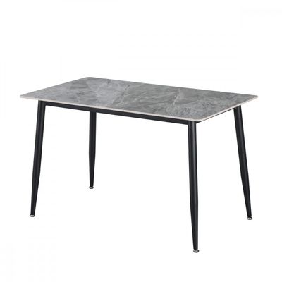 Mesa Pandora Tampo De Granito Para Cozinha Sala De Jantar Caemmun Cinza