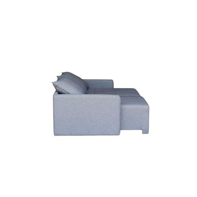 Sofá Cama Dubai Retratil E Reclinavel 3 Lugares Sofatec Azul