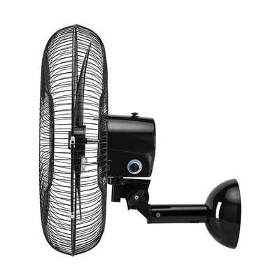 Ventilador De Parede Ventisol Oscilante 60 Cm Metal Preta 1400Rpm Bivolt Bivolt
