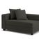 Recamier Divã Aspen 1,60m Veludo Preto - Inova Decorações
