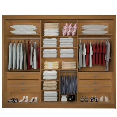 Guarda Roupa Casal Esp 3 Portas 6 Gav Los Angeles-cin D'doro