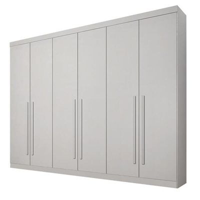 Guarda Roupa Casal 6 Portas 6 Gavetas - Gramado-neve - Star