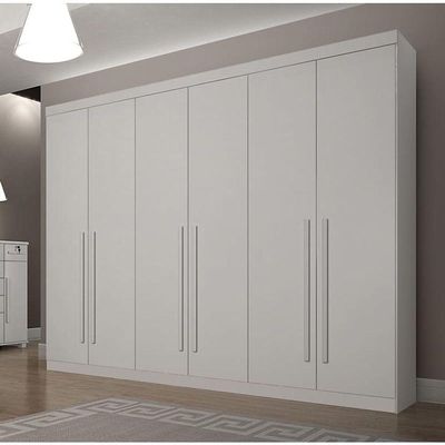 Guarda Roupa Casal 6 Portas 6 Gavetas - Gramado-neve - Star