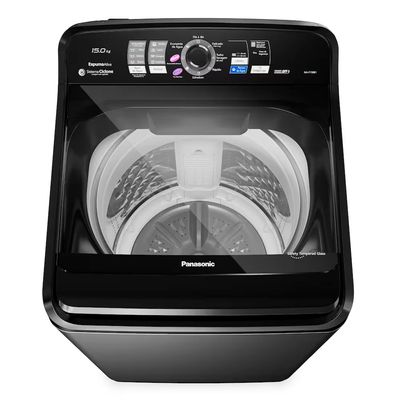 Lavadora F150TA 15kg Titânio Panasonic Titanium / 110V