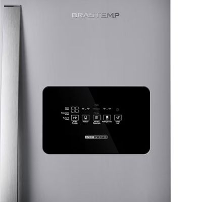 Geladeira Brastemp BRO85MK 559L Frost Free French Door Portas Inox Branco / 110V