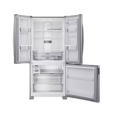 Geladeira Brastemp BRO85MK 559L Frost Free French Door Portas Inox Branco / 110V