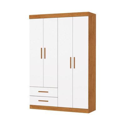 Guarda Roupa 4 Portas 2 Gavetas Allure -grand Line