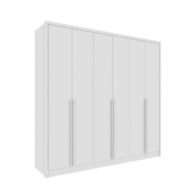 Guarda Roupa Casal 6 Portas 6 Gavetas - Fortuna-neve - Tcil Móveis