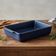 Travessa Refratário Cerâmica Wolff Mist Azul Matte 36x22,5cm Assadeira Retangular com Alças