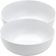 Jogo 2 Bowls de Melamina Brancos Restaurante Tigelas 3,5L Cumbucas Grandes