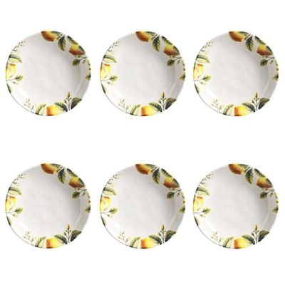 Conjunto De Pratos Fundos 06 Peças Bio Limonata Porto Brasil