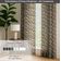 Cortinas de Algodão Extra Longas - Tetos Altos/Portas Francesas - Filtrantes, Bolso/Abas Traseiras p/ Varão, 2 Painéis - Folhas - Vargottam 132,08 Cm (L) × 160,02 Cm (C) / Bege