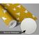 Papel de Parede Pássaros Voando Amarelo, Vinil Autoadesivo Decorativo, Revestimento DIY Fácil para Quarto, Sala e Ambientes - S4Sassy 63,5 cm (L) × 609,6 cm (C) / Amarelo - Vinil Texturizado