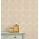 Adesivo de Parede Removível Vinílico Leque Floral Art Déco Amarelo, Mural Moderno para Quarto, Banheiro, Lavanderia, Closet - S4Sassy 63,5 cm (L) × 914,4 cm (C) / Amarelo - Vinil Liso