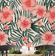 Papel de Parede Floral Hibisco Tropical Laranja, Vinil Autoadesivo, Revestimento Fácil para Quarto e Sala - S4Sassy 63,5 cm (L) × 609,6 cm (C) / Laranja - Vinil Texturizado