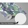 Papel de Parede Autoadesivo Removível Folha de Palmeira Azul - Mural Instantâneo para Quarto, Banheiro, Lavanderia e Closet - S4Sassy 63,5 cm (L) × 914,4 cm (C) / Azul - Vinil Liso