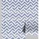 Papel de Parede Vinílico Autoadesivo Zigzag Trançado Impermeável Azul, Removível para Quartos e Salas, Espaços de Locatários - S4Sassy 63,5 cm (L) × 304,8 cm (C) / Azul - Vinil Liso