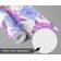 Papel de Parede Aquarela Buquê de Rosas, Roxo, Vinil Autoadesivo, Revestimento Decorativo, Fácil Instalação DIY para Quarto, Sala - S4Sassy 63,5 cm (L) × 609,6 cm (C) / Roxo - Vinil Liso