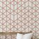 Papel de Parede Autoadesivo Estampa Cubo Geométrico Contact Impermeável Laranja Removível para Locatários, Quarto e Sala de Jantar - S4sassy 63,5 cm (L) × 914,4 cm (C) / Laranja - Vinil Liso