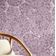 Revestimento de Parede Vinílico Autoadesivo Removível Floral Chique Roxo, Transformação Instantânea para Banheiro e Lavanderia - S4Sassy 63,5 cm (L) × 304,8 cm (C) / Roxo - Vinil Texturizado