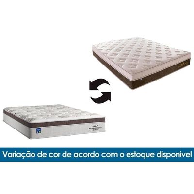 Colchão Casal Molas Ensacadas Masterpocket Personalle Clean Euro Pillow (138x188x30) - Plumatex