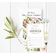 30 Cartões Florais Neutros para Chá de Bebê, para Preencher - Inkdotpot 12,7 Cm × 17,78 Cm / Branco - Convite