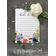 50 Cartões de Jogo Florais para Chá de Noiva e Despedida de Solteira, Quadrados em Branco para Preencher Ideias de Presente - Inkdotpot 12,7 Cm × 17,78 Cm / Branco - Cartão de Conselho