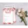 50 Cartões Florais para Chá de Noiva e Despedida de Solteira, em Lote, Quadrados em Branco, Preenchíveis, Ideias de Presente - Inkdotpot 12,7 Cm × 17,78 Cm / Branco - Cartão de Conselho