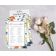 50 Cartões de Jogo Florais para Chá de Noiva e Despedida de Solteira, Quadrados em Branco para Preencher Ideias de Presente - Inkdotpot 12,7 Cm × 17,78 Cm / Branco - O Que Tem no Seu Celular