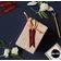 Tags de Papel 'Happy Birthday' para Pendurar em Lembrancinhas com Acabamento Metalizado - Inkdotpot 100 Etiquetas Metalizadas / Vermelho - Ouro Rosé