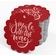 Etiquetas de Papel Metalizado 'Jingle All The Way' para Lembrancinhas de Natal para Pendurar - Inkdotpot 50 Etiquetas Metalizadas / Vermelho - Ouro Rosé