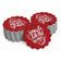 Etiquetas de Papel Metalizado 'Jingle All The Way' para Lembrancinhas de Natal para Pendurar - Inkdotpot 50 Etiquetas Metalizadas / Vermelho - Prata