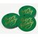 Etiquetas de Papel Metalizado 'Happy Holiday' para Pendurar em Lembrancinhas - Inkdotpot 50 Etiquetas Metalizadas / Verde - Dourado