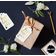 Novas Etiquetas de Papel Pendentes com Foil Artesanal para Lembrancinhas de Casamento 'Hugs and Kisses' - Inkdotpot 50 Etiquetas Metalizadas / Branco - Prata