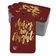 Etiquetas Pendentes de Papel para Lembrancinhas de Natal 'Merry and Bright' com Foil para Artesanato - Inkdotpot 50 Etiquetas Metalizadas / Vermelho - Prata
