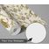 Papel de Parede Trepadeira Floral Estilo Asiático Autoadesivo, Revestimento Decorativo para Quarto e Sala, DIY Fácil - Verde - S4Sassy 63,5 cm (L) × 152,4 cm (C) / Verde - Vinil Liso