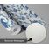Papel de Parede Trepadeira Floral Estilo Asiático Autoadesivo, Revestimento Decorativo DIY Fácil para Quarto e Sala - Azul - S4Sassy 63,5 cm (L) × 152,4 cm (C) / Azul - Vinil Texturizado