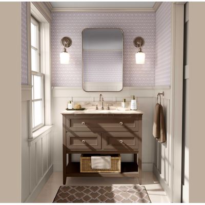 Papel de Parede Mini Estampado de Lótus, Estilo Asiático, Autoadesivo, Decoração DIY Fácil para Quarto e Sala - Rosa - S4Sassy 63,5 cm (L) × 304,8 cm (C) / Rosa - Vinil Liso