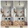 Papel de Parede Estampa Bigode Cinza, Vinílico Autoadesivo, Revestimento DIY Fácil para Quarto Infantil e Brinquedoteca - S4Sassy 63,5 cm (L) × 304,8 cm (C) / Cinza - Vinil Liso