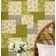 Papel de Parede Estampa de Folhas Patch, Estilo Asiático, Vinil Autoadesivo, Aplicação DIY Fácil para Quarto e Sala - Verde - S4Sassy 63,5 cm (L) × 304,8 cm (C) / Verde - Vinil Liso