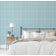 Revestimento Vinílico Autoadesivo Removível Leque Floral Art Déco - Mural Moderno Verde para Quarto, Banheiro, Lavanderia, Closet - S4Sassy 63,5 cm (L) × 914,4 cm (C) / Verde - Vinil Liso