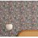 Revestimento de Parede Autoadesivo Removível Estampa Floral Tropical Trepadeira Cinza para Banheiro e Lavanderia Vinil - S4Sassy 63,5 cm (L) × 304,8 cm (C) / Cinza - Vinil Liso