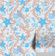 Vinil Autoadesivo Removível Azul com Estrelas-do-Mar e Conchas Divertidas para Banheiro, Lavanderia e Closet - S4Sassy 63,5 cm (L) × 609,6 cm (C) / Azul - Vinil Liso