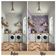 Papel de Parede Autoadesivo Folha de Palmeira Tropical Removível Roxo, Mural Instantâneo para Quarto, Banheiro, Lavanderia, Closet - S4Sassy 63,5 cm (L) × 304,8 cm (C) / Roxo - Vinil Texturizado