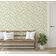 Revestimento de Parede Autoadesivo Vinil Removível, Estampa Floral de Cardo Mural Verde para Quarto, Banheiro, Lavanderia, Closet - S4Sassy 63,5 cm (L) × 152,4 cm (C) / Verde - Vinil Texturizado