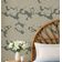 Estampa Floral de Copa de Árvore, Mural Asiático, Papel de Parede Vinílico Autoadesivo Bege para Banheiro, Lavanderia e Closet - S4Sassy 63,5 cm (L) × 914,4 cm (C) / Bege - Vinil Texturizado